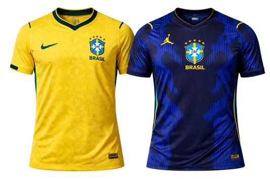 Kit 2 Camisetas Do Brasil Copa Do Mundo 2026